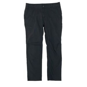 Mountain Hardwear AP Pants Mens 34x32 (35x29) Gray Cotton Blend Hiking Roll Up